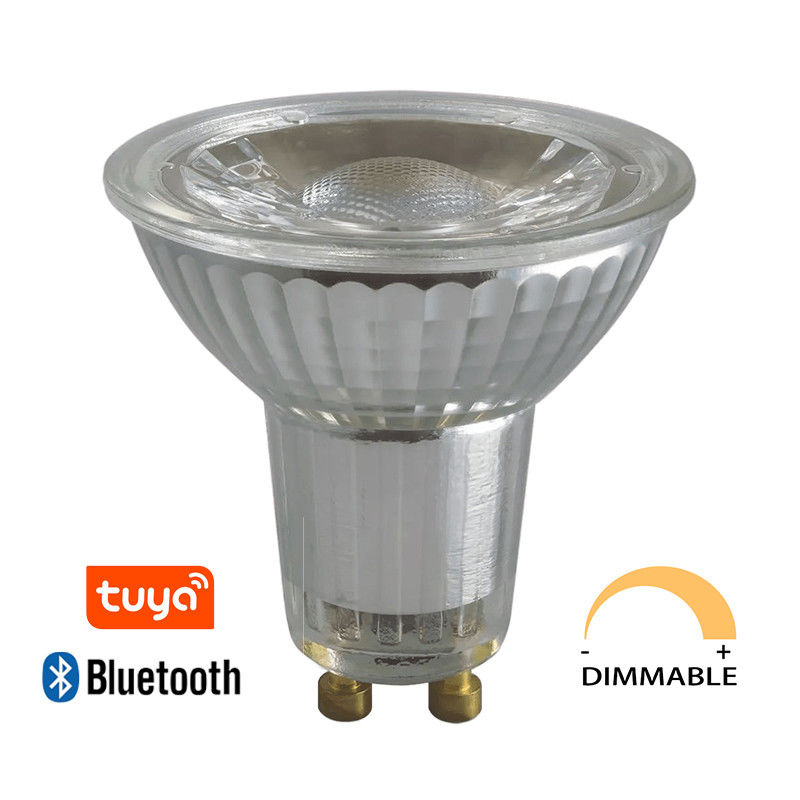 Teco WIFI Control Smart Low Watt Gu10 Lampen Tuya CCT Kleur 5W Ra80 Dimmable Lange levensduur