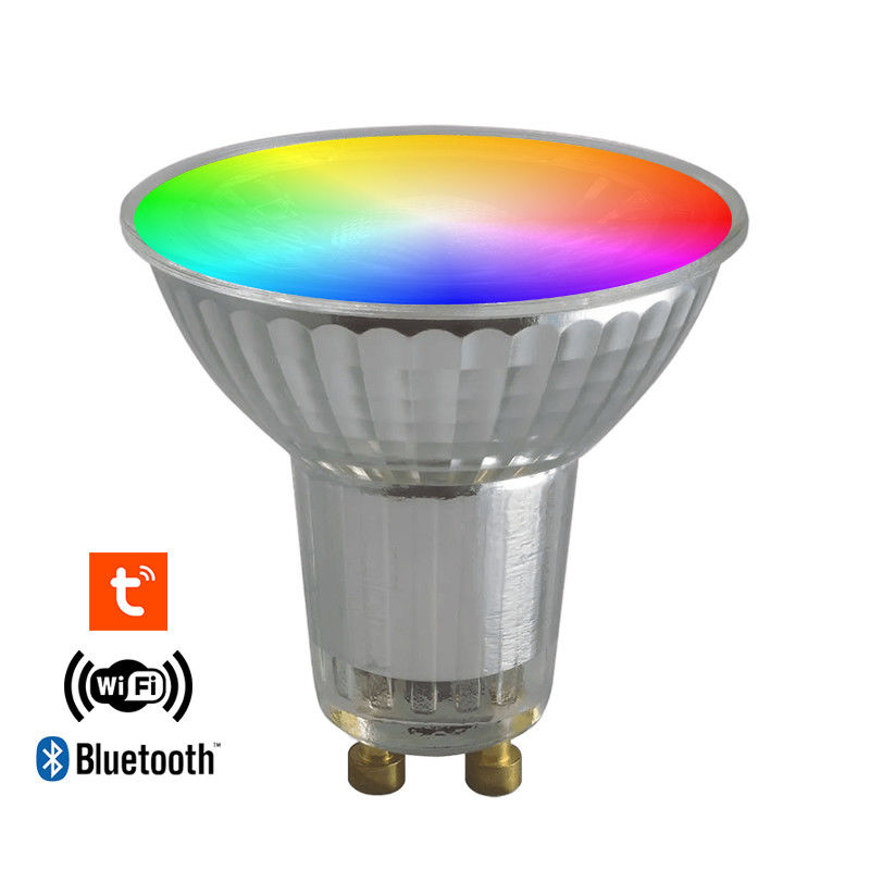 Teco WIFI Control Smart Low Watt Gu10 Lampen Tuya CCT Kleur 5W Ra80 Dimmable Lange levensduur