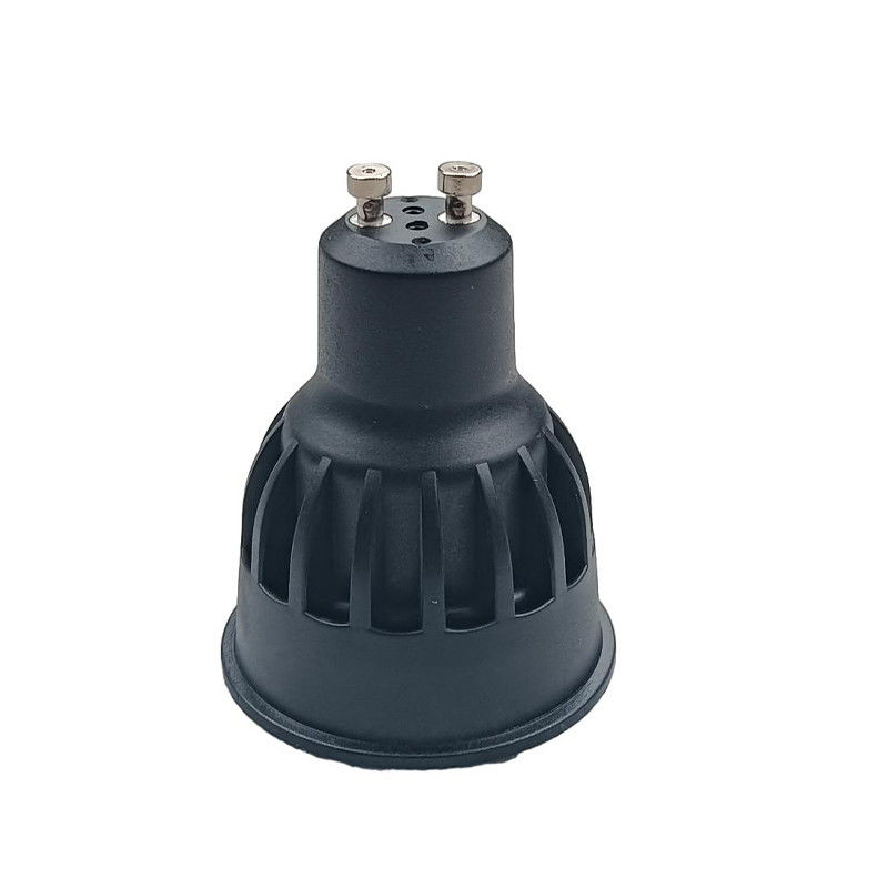 Niet-afstembare 8w GU10 LED-lampen Indoor Zwart GU10 Spotlight 24D Straalhoek 630 Lm