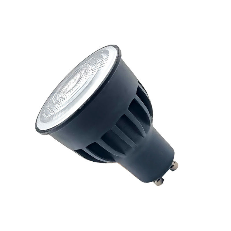Niet-afstembare 8w GU10 LED-lampen Indoor Zwart GU10 Spotlight 24D Straalhoek 630 Lm