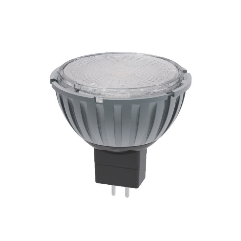Aluminium Triac Dimming Zoombaar MR16 LED-lampen Spotlight 12V 7.5W 3000K GU5.3 Base