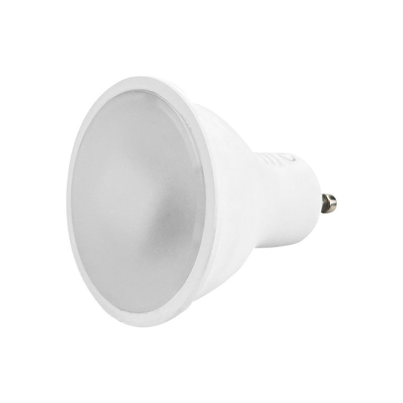 7W 3000k 100-240V LED Microwave Induction Radar Bulb, Corridor en Trap Plastic-coated Aluminium, Breedspanningsconstante stroom, Intelligent Radar Induction GU10 Bulb
