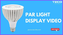 Verbeter uw verlichting met de geavanceerde PAR-lampen van Tecolite: zeer efficiënt en flikkervrij