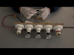 Test van dimmingcompatibiliteit voor metalen MR16-lamp