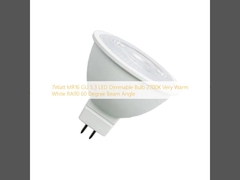 7Watt MR16 GU 5.3 LED Dimmable Bulb 2700K Zeer warm wit RA90 60 graden straalhoek