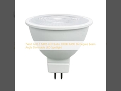 7Watt GU5.3 MR16 LED-lampen 3000K RA90 36 graden straalhoek Dimmable LED-spotlight