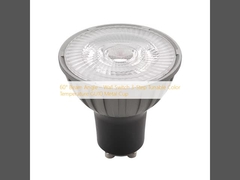 60° straalhoek ️ Wandschakelaar 3-staps instelbare kleurtemperatuur GU10 Metal Cup